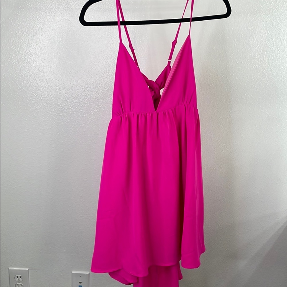 Pink dress